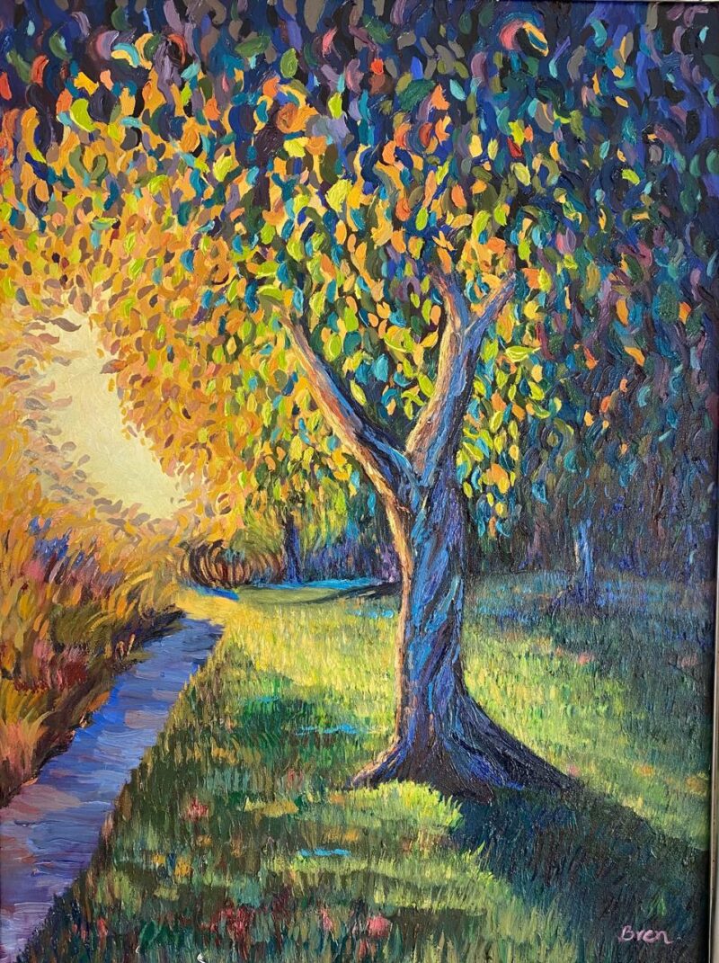 Tree 27x35 in